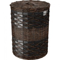 Корзина для белья WasserKRAFT Bever WB-240-L с крышкой
