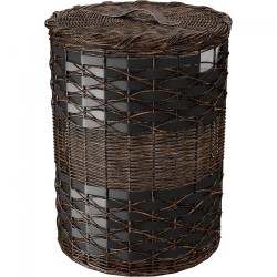 Корзина для белья WasserKRAFT Bever WB-240-L с крышкой