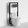 Комплект унитаза с инсталляцией WasserKRAFT Mindel 56TLT.010.ME.MB03.H002