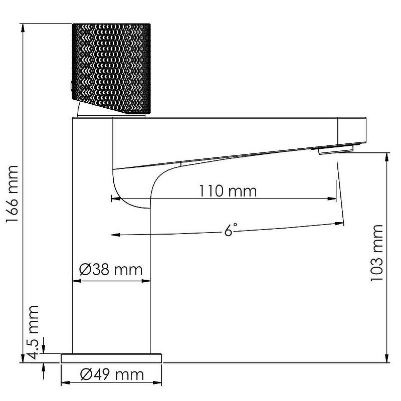 Смеситель для раковины WasserKRAFT Paar 8803