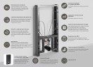 Инсталляция WasserKRAFT Naab 86BDT.050.WH для биде