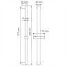 Душевая штанга WasserKRAFT A123