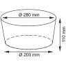 Корзина для белья WasserKRAFT Donau WB-530-M