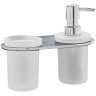 Дозатор для жидкого мыла WasserKRAFT Kammel K-8389 со стаканом для зубных щеток