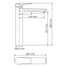 Смеситель для раковины WasserKRAFT Wiese 8403H