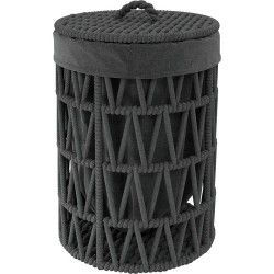 Корзина для белья WasserKRAFT Mosel WB-460-L с крышкой
