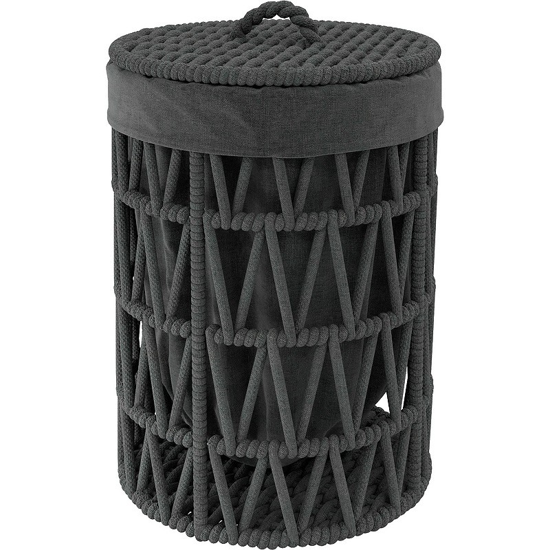 Корзина для белья WasserKRAFT Mosel WB-460-L с крышкой