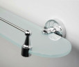 Стеклянная полка WasserKRAFT Isen K-4044
