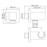 Шланговое подключение WasserKRAFT Glan A185