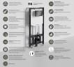 Инсталляция WasserKRAFT Aller 10TLT.010.ME.PB01 для унитаза