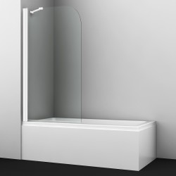 Шторка на ванну WasserKRAFT Leine 80 35P01-80WHITEFixed