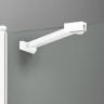 Шторка на ванну WasserKRAFT Leine 80 35P01-80WHITEFixed