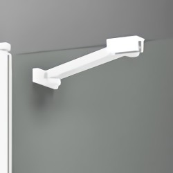 Шторка на ванну WasserKRAFT Leine 80 35P01-80WHITEFixed