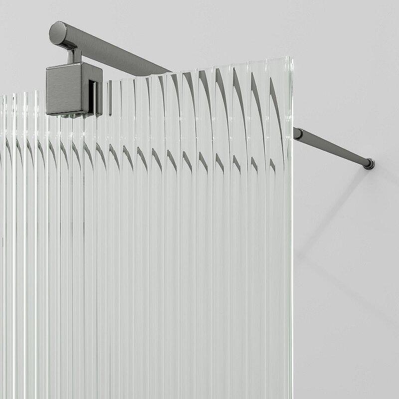 Душевая перегородка WasserKRAFT Vechte 110 60W46GR-FL