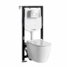 Комплект унитаза с инсталляцией WasserKRAFT Aller 10TLT.010.ME.CH02.H002