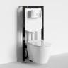 Комплект унитаза с инсталляцией WasserKRAFT Aller 10TLT.010.ME.CH02.H002