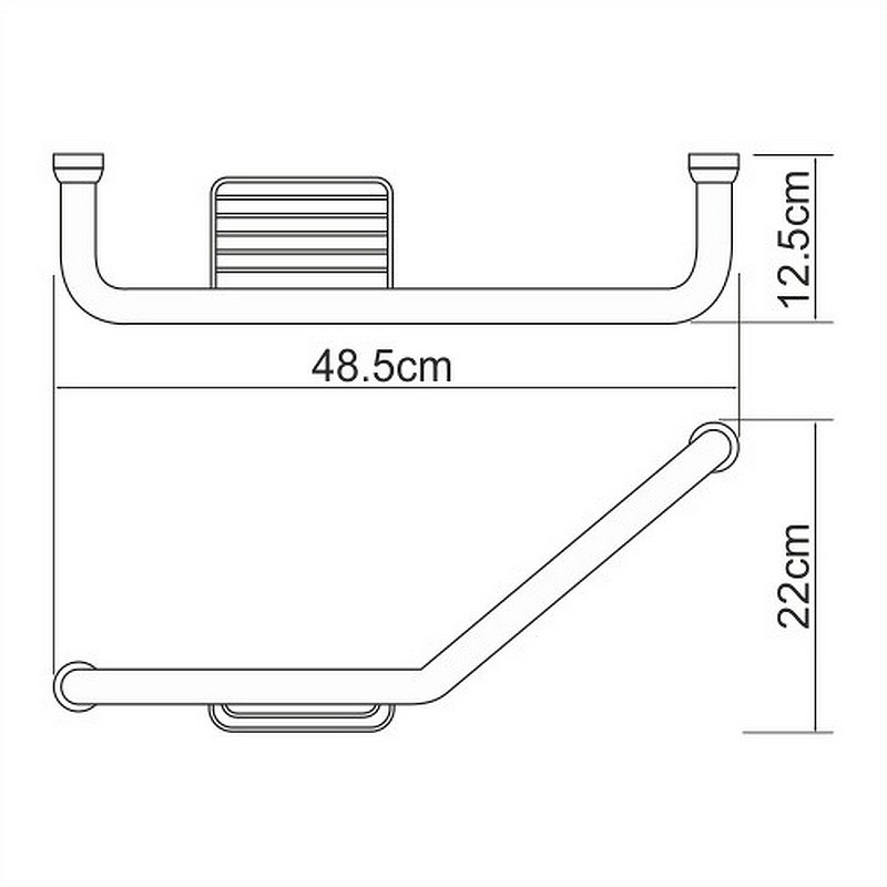 Поручень WasserKRAFT K-1077L