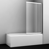 Шторка на ванну WasserKRAFT Main 100 41S02-100RM