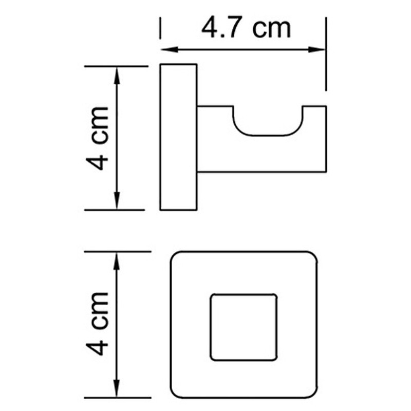 Крючок WasserKRAFT Dill K-3923