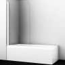 Шторка на ванну WasserKRAFT Leine 80 35P01-80W