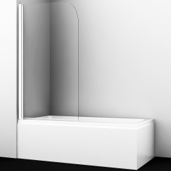Шторка на ванну WasserKRAFT Leine 80 35P01-80W