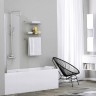 Шторка на ванну WasserKRAFT Leine 80 35P01-80