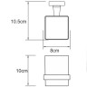 Стакан для зубных щеток WasserKRAFT Dill K-3928
