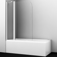 Шторка на ванну WasserKRAFT Leine 110 35P02-110W