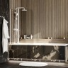 Шторка на ванну WasserKRAFT Leine 110 35P02-110W