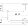 Держатель туалетной бумаги WasserKRAFT Ammer K-7096