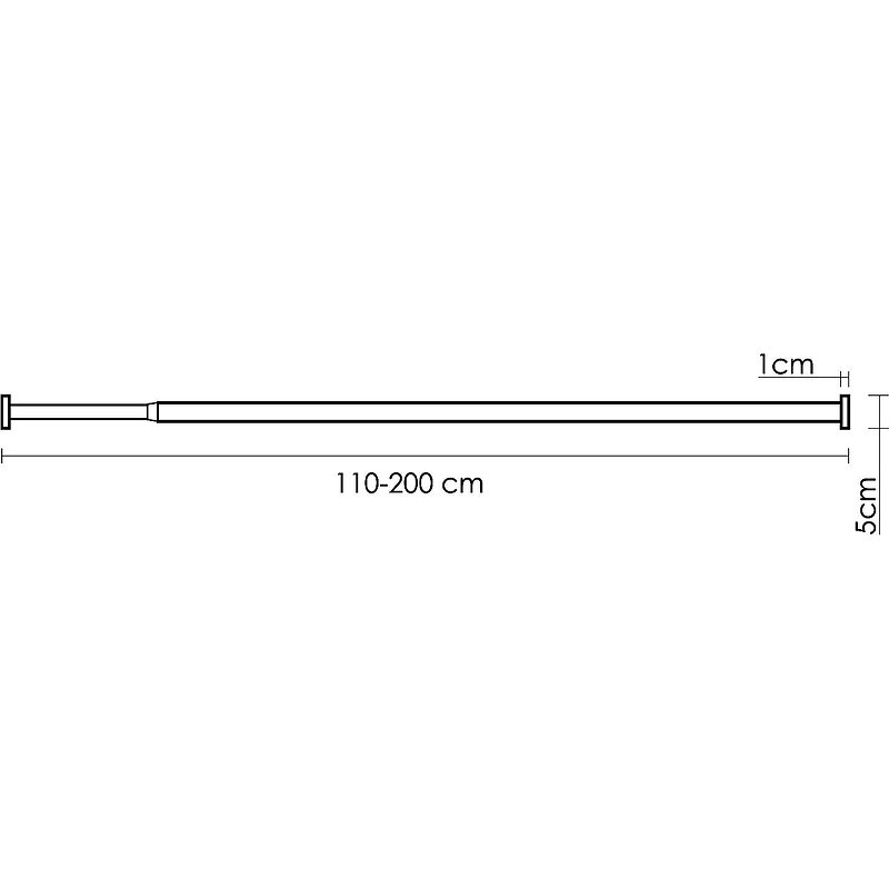 Карниз для ванны WasserKRAFT Aisch 200 SC-551120