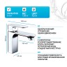 Смеситель для раковины WasserKRAFT Dinkel 5803
