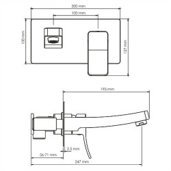 Смеситель для раковины WasserKRAFT Aller 10630