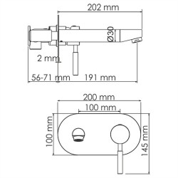 Смеситель для раковины WasserKRAFT Main 4130