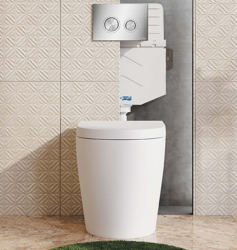 смывной бачок WasserKRAFT Aller 10TLT.031.ME.PB01 для унитаза