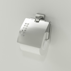 Держатель туалетной бумаги WasserKRAFT Rhin K-8725 с крышкой
