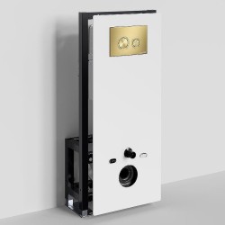 Инсталляция WasserKRAFT Glan 66TLT.010.ME.WH.MG01 для унитаза