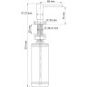 Дозатор для моющего средства WasserKRAFT K-75996