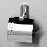 Держатель туалетной бумаги WasserKRAFT Leine K-5025 с крышкой