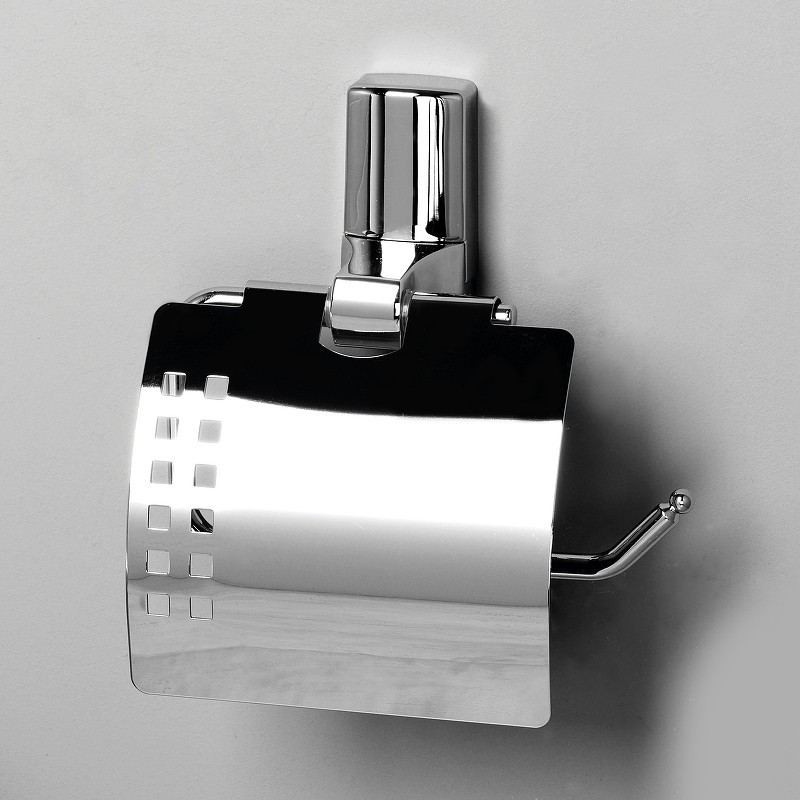 Держатель туалетной бумаги WasserKRAFT Leine K-5025 с крышкой