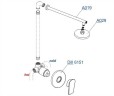 Душевая система WasserKRAFT Dill A12629