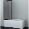 Шторка на ванну WasserKRAFT Abens 80 20W01-80 MB Fixed WasserSchutz