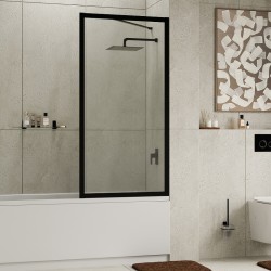 Шторка на ванну WasserKRAFT Abens 80 20W01-80 MB Fixed WasserSchutz