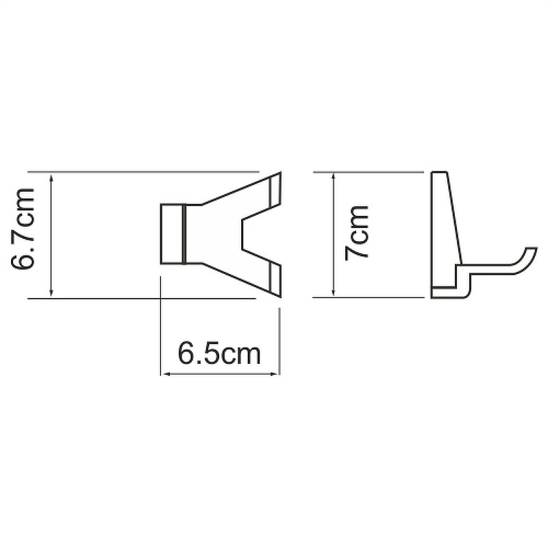 Крючок WasserKRAFT Lopau K-6023D