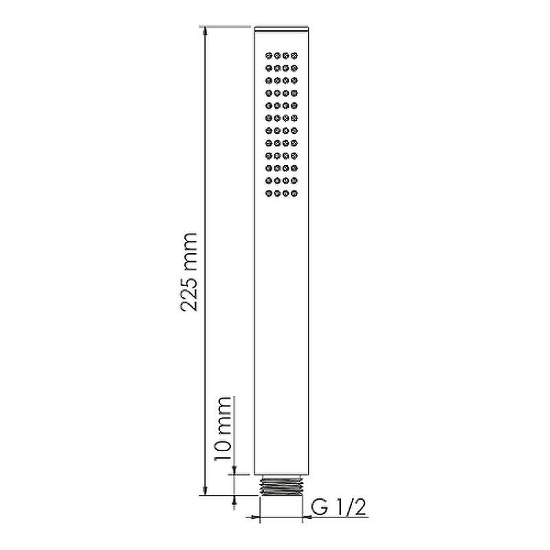 Душевая система WasserKRAFT Spree A1451.273.274.097.121.275.100.276
