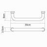 Поручень WasserKRAFT K-1066B