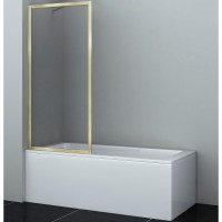 Шторка на ванну WasserKRAFT Abens 80 20W01-80 BG Fixed WasserSchutz