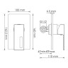 Смеситель для душа WasserKRAFT Alme 1551
