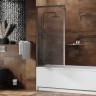 Шторка на ванну WasserKRAFT Abens 80 20W01-80 BN Fixed WasserSchutz