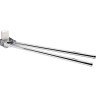 Полотенцедержатель WasserKRAFT Leine K-5031W поворотный